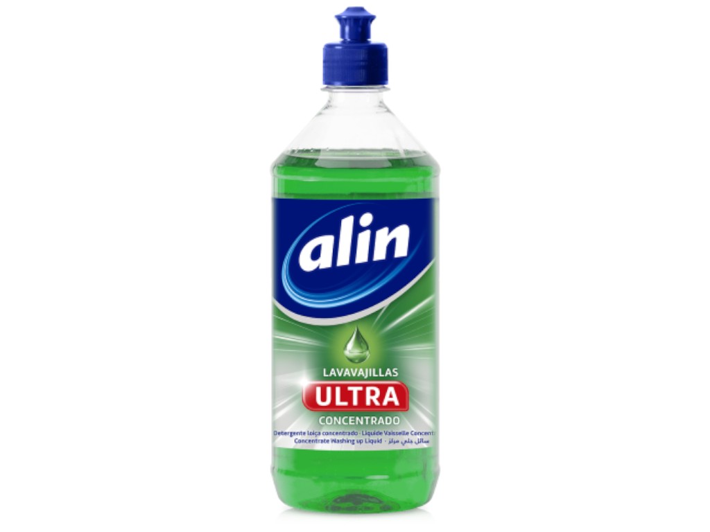 Засіб для миття посуду Alin Ultra, концентрований, 750мл
