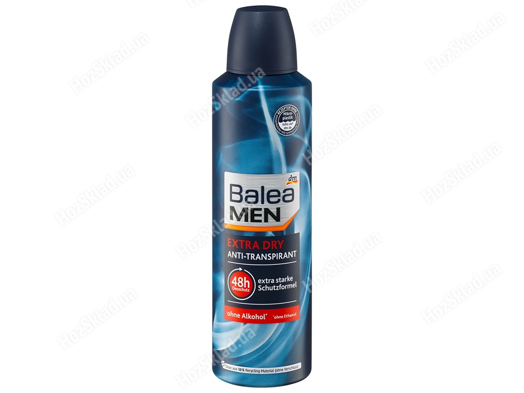 Дезодорант-антиперспирант Balea MEN Extra Dry, 200мл