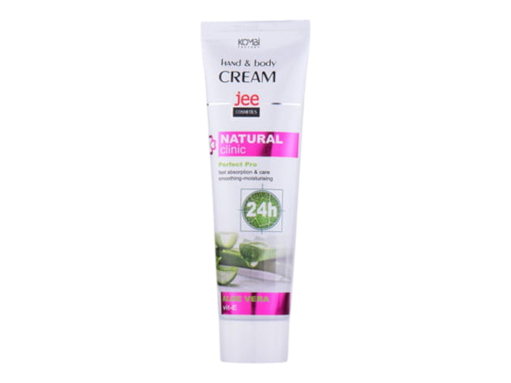 Крем Jee Cosmetics aloe vera, для рук и тела, интенсивное увлажнение, 100 мл, для всех типов кожи