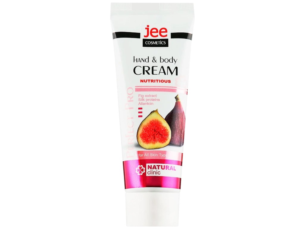 Крем Jee Cosmetics fig extract & silk proteins, для рук та тіла, 75 мл, для сухої шкіри