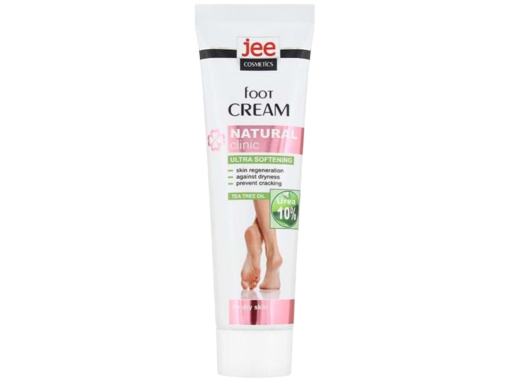 Крем для ног Jee Cosmetics Extra, смягчающий, масло чайного дерева, 10% мочевины, 100мл