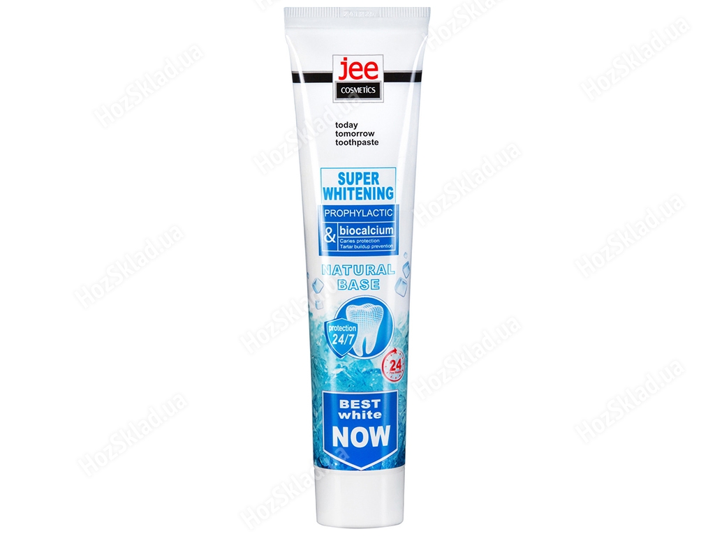 Профилактическая зубная паста Jee Cosmetics, Супер отбеливание, 125мл