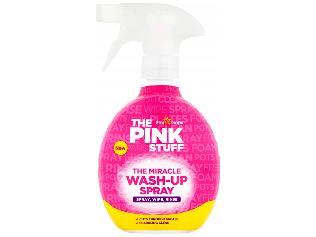 Спрей-средство для мытья посуды Pink Stuff, 500мл