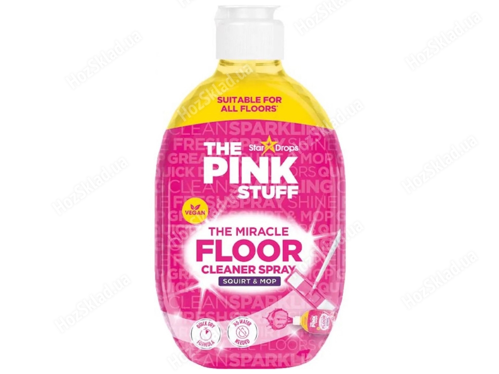 Средство концентрированное Pink Stuff для мытья полов, 750мл