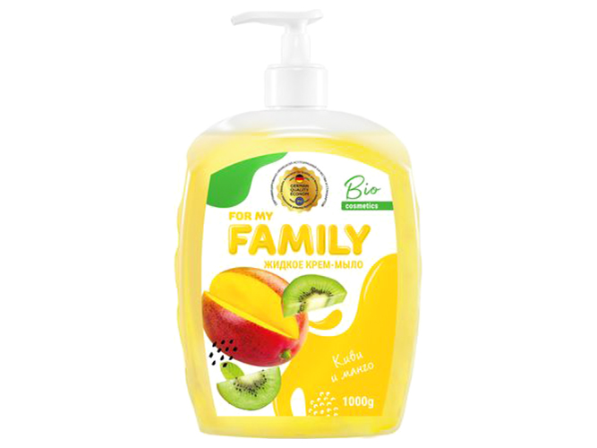 Мыло жидкое Family Киви и манго 1000мл