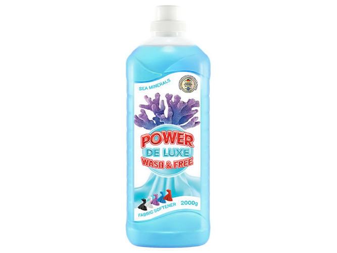 Кондиционер для белья концентрированный Power De Luxe Морские минералы 2л