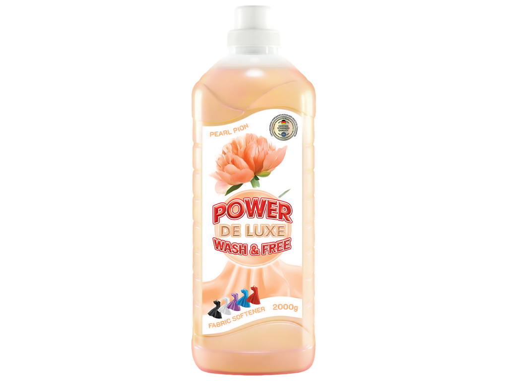 Кондиционер для белья концентрированный Power De Luxe Жемчужный пион 2л
