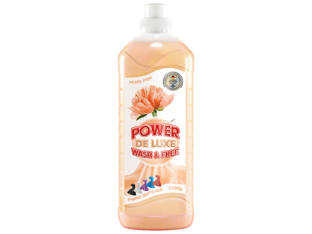 Кондиционер для белья концентрированный Power De Luxe Жемчужный пион 1л