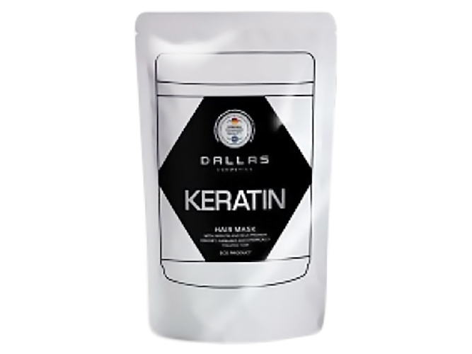 Крем-маска для волос. Dalas Keratin Professional Treatment з кератин. і екстр. молоч. протеїну 70мл
