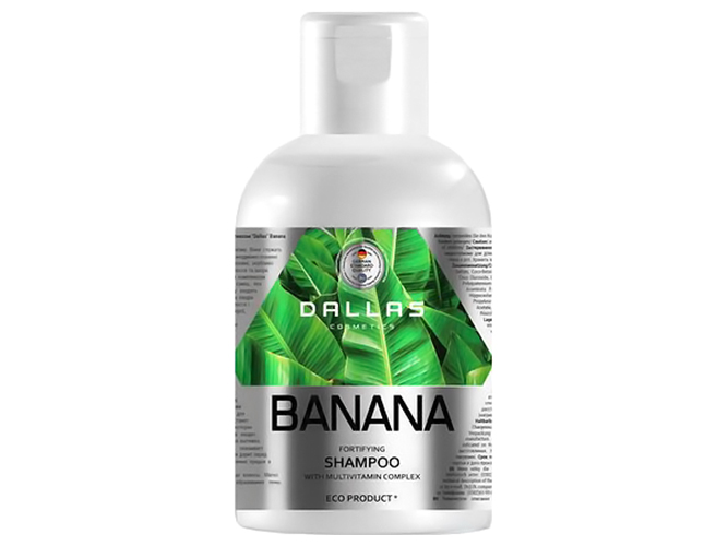 Шампунь зміцнюючий Dalas Banana з мультивітамінним комплексом 500мл