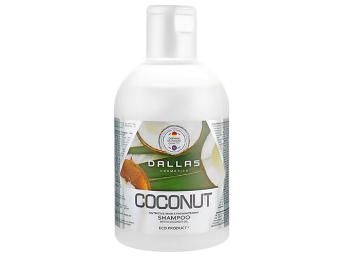 Шампунь інтенсивно живильний Dalas Coconut з натуральною кокосовою олією 500мл