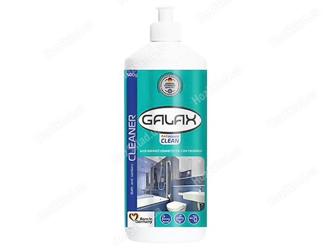 Засіб для миття ванної кімнати та сантехніки Galax das PowerClean запаска 500мл
