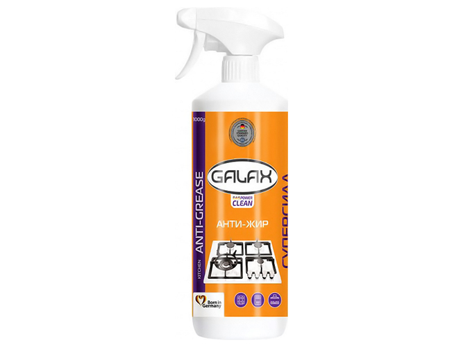 Средство для удаления жира из кухонных поверхностей Galax das PowerClean 1л