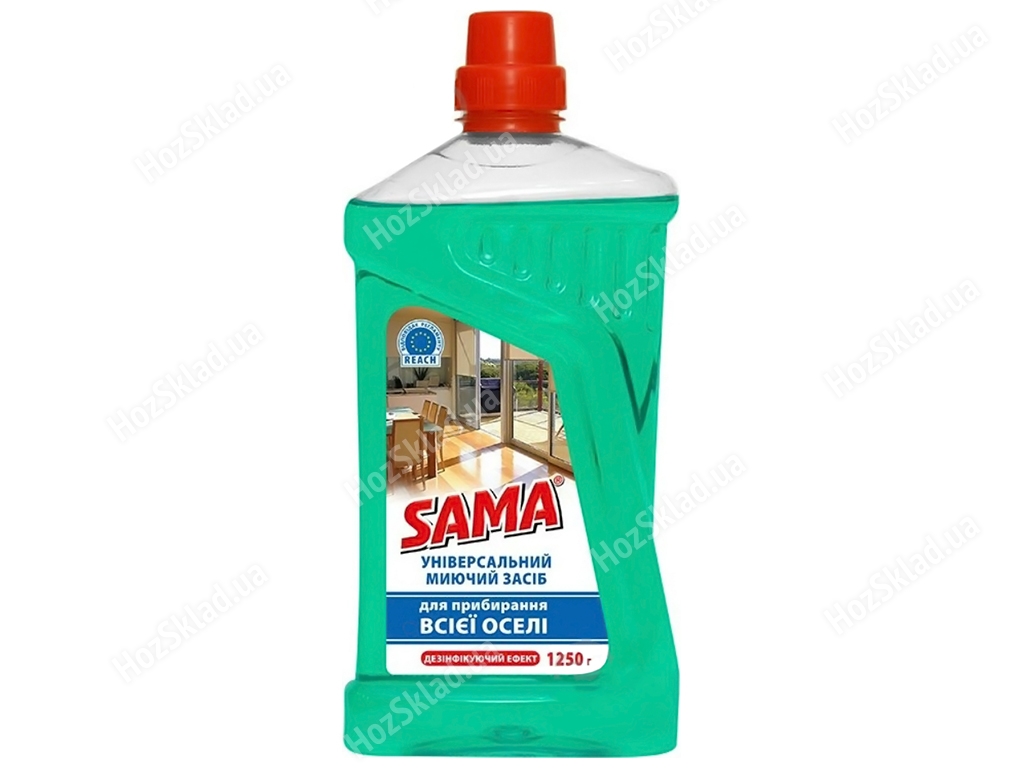 Універсальний миючий засіб для прибирання всієї оселі Sama, 1,25л