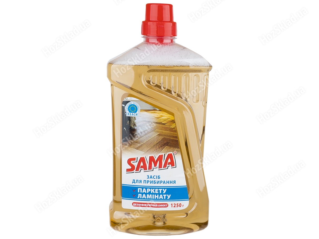 Универсальное моющее средство для паркета, ламината Sama, 1,25л