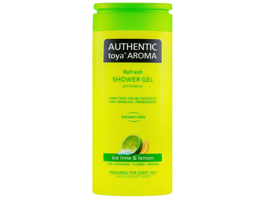 Гель для душа Authentic Ice Lime&Lemon, Ледяной лайм и Лимон, 400мл, 6531