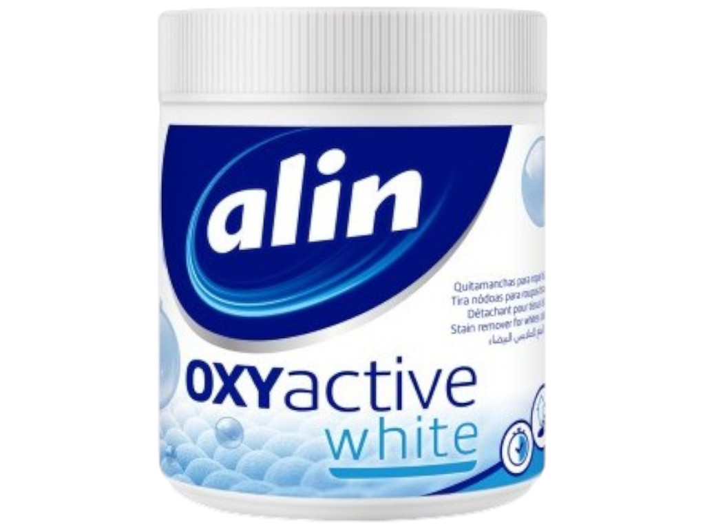 Плямовивідник кисневий Alin Oxyactive White, для білих тканин, 1кг
