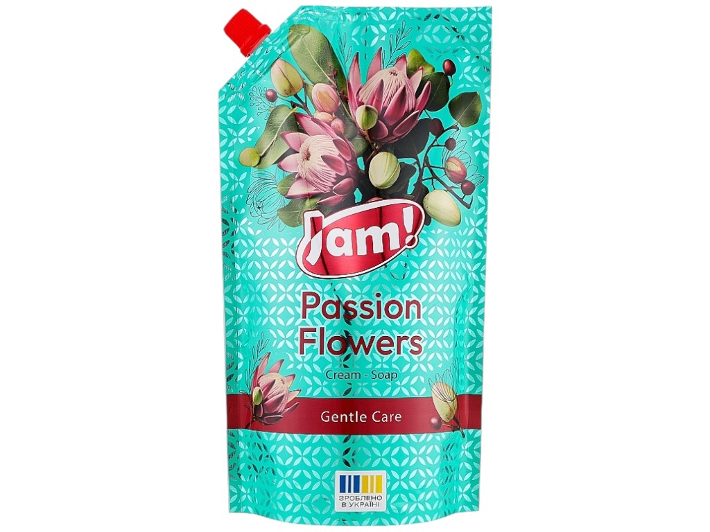 Крем-мило Jam Passion Flowers з гліцерином, 900мл