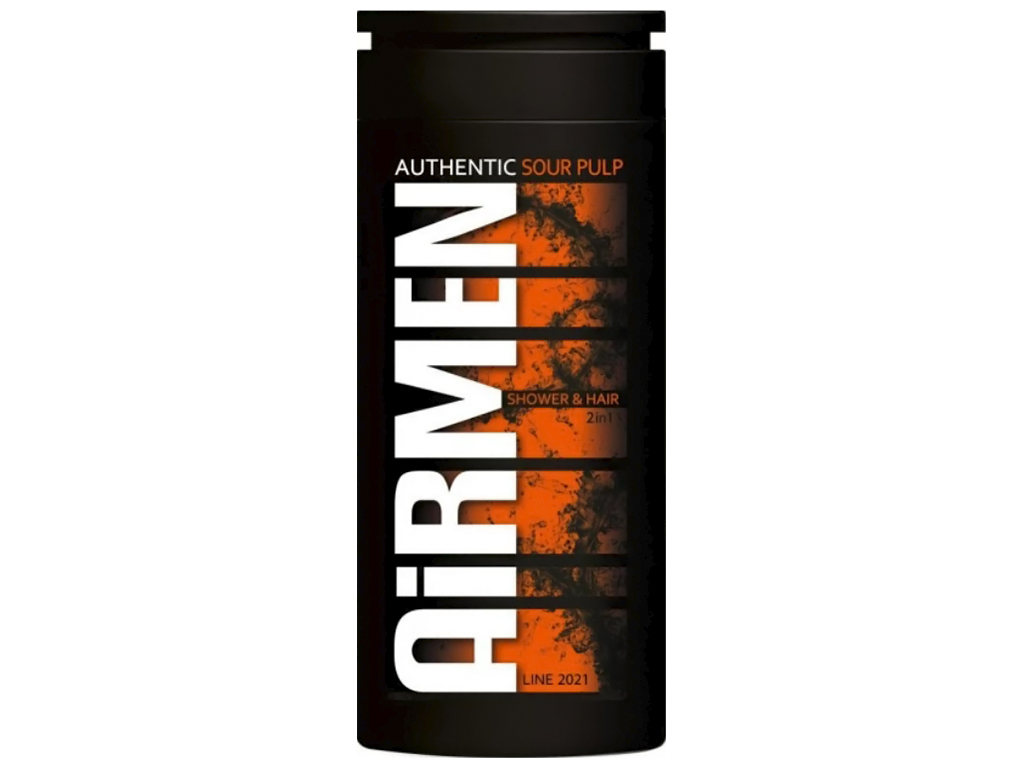 Гель для душа Authentic AiRMEN Sour Pulp, Кислый привкус, 400мл, 6746