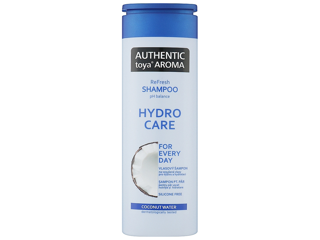 Шампунь для волос Authentic Toya Aroma Shampoo Hydro Care, Увлажняющий, 400мл, 6865