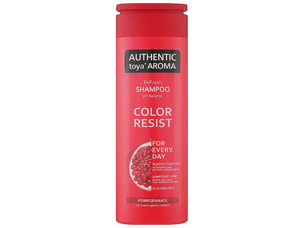 Шампунь для волос Authentic Toya Aroma Shampoo Color Resist Сохранение цвета, 400мл, 6866