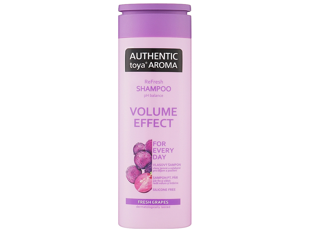 Шампунь для волосся Authentic Toya Aroma Shampoo Volume Effect, Ефект об'єму, 400мл, 6867