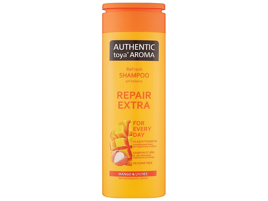 Шампунь для волос Authentic Toya Aroma Shampoo Repair Extra, Дополнительное восстановление, 400мл, 6