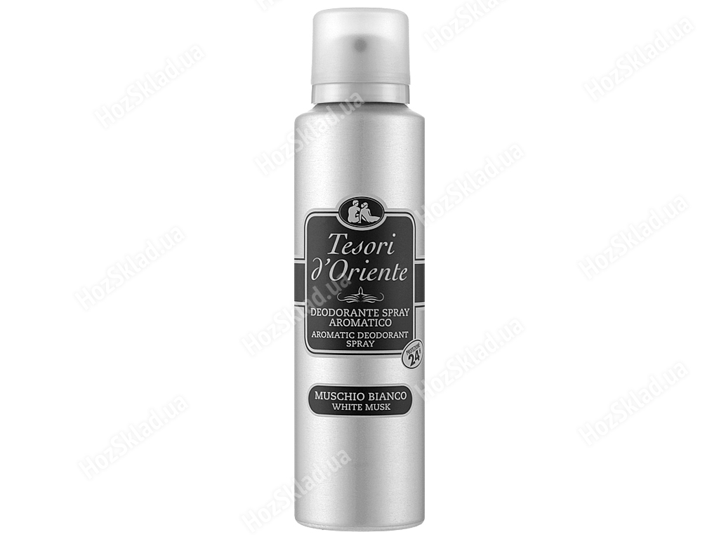 Дезодорант-спрей Tesori d'Oriente Белый мускус, парфюмированный, 150мл