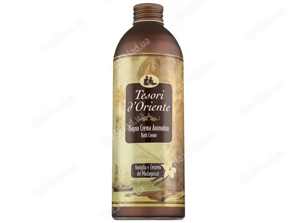 Крем-гель для душа Tesori d'Oriente Vaniglia E Zenzero Del Madagascar Ваниль и имбирь, 500мл