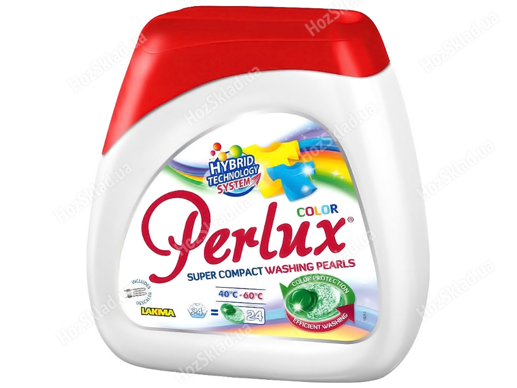 Капсули для прання Perlux Color для кольорових тканин 24шт