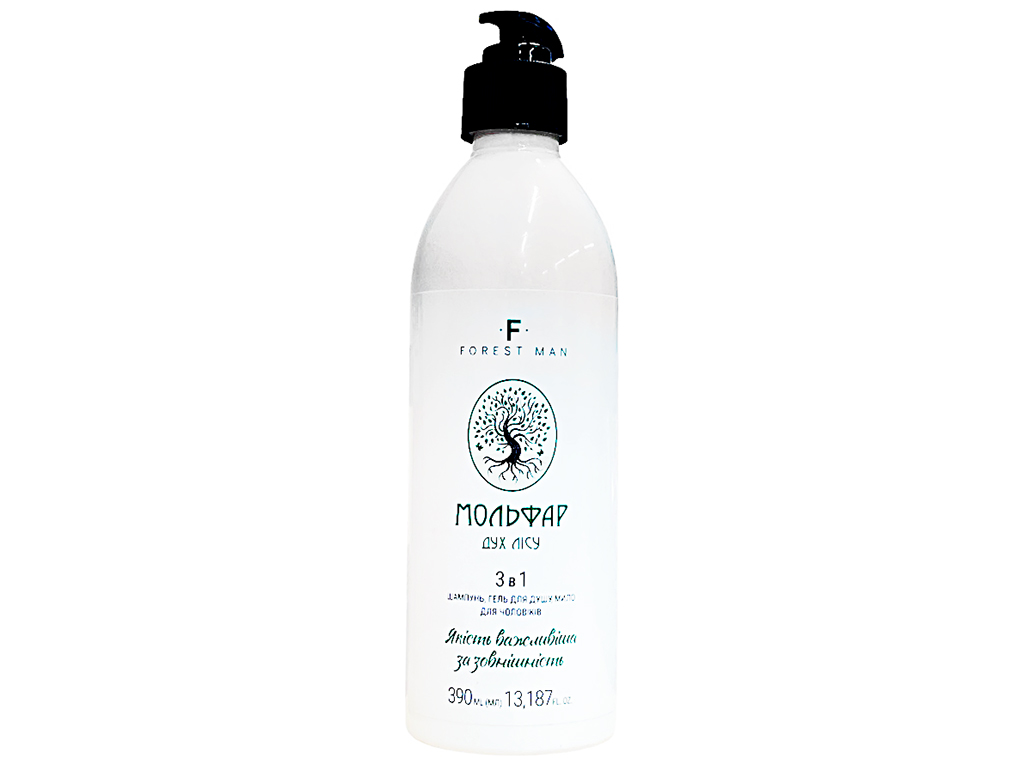 Шампунь для мужчин Forest Man Мольфар - Дух леса, 390мл