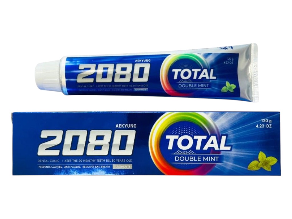 Зубна паста 2080 Total Double Mint Toothpaste, 120 г