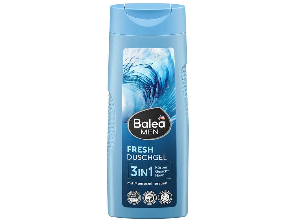 Гель для душу Balea Men Fresh 3в1, 300мл