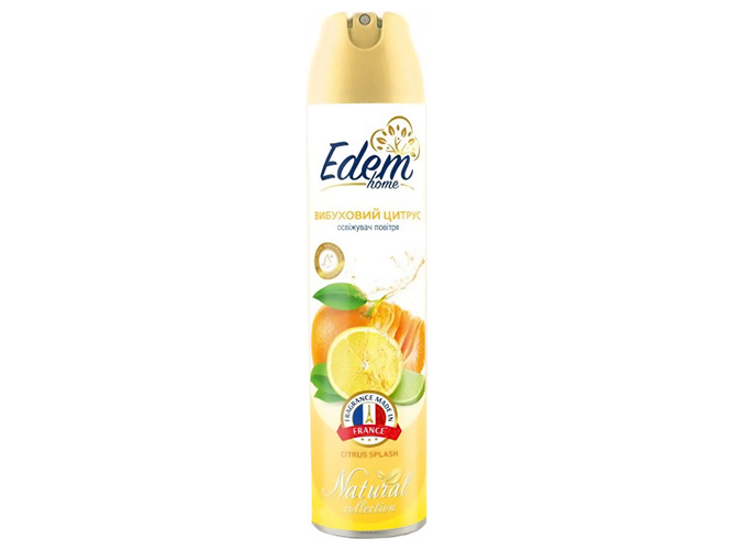 Освежитель воздуха Edem Home Взрывной цитрус 300мл