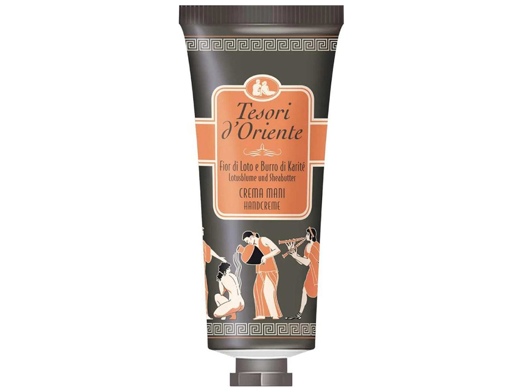 Крем для рук Tesori d'Oriente Цветок Лотоса и масло ши, парфюмированный, 75мл