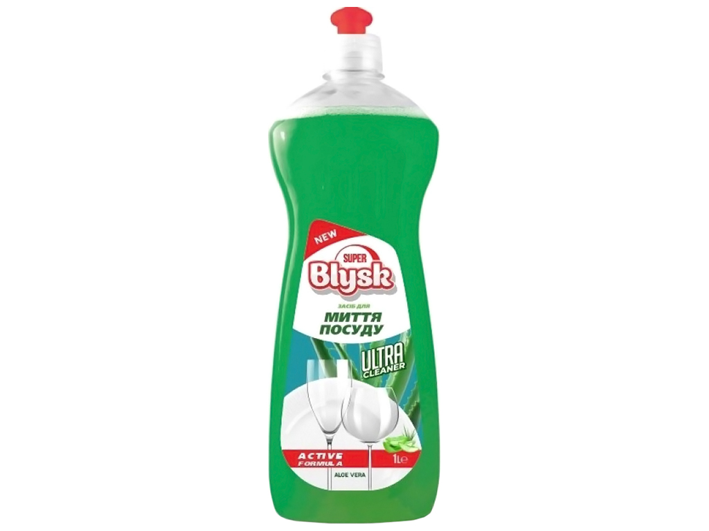 Засіб для миття посуду Super Blysk Aloe vera 1л