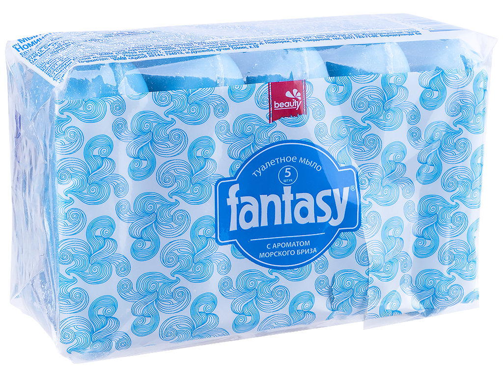 Мило туалетне тверде Fantasy морський бриз, 350г