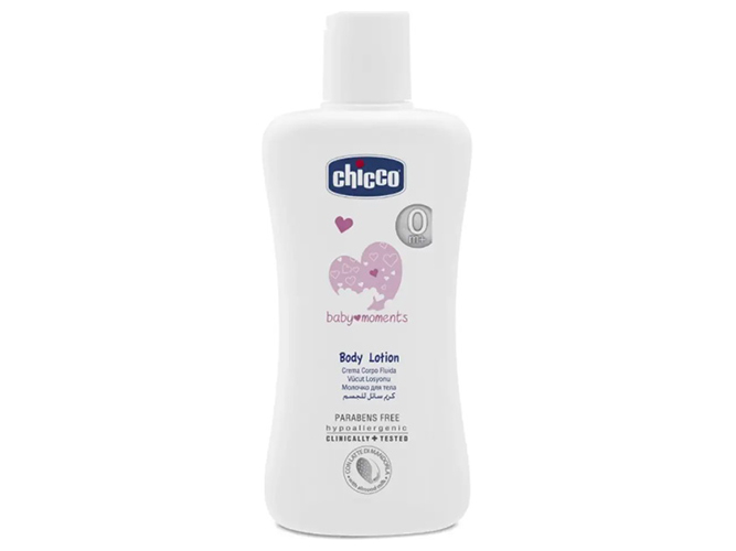 Лосьйон для тіла дитячий Chicco Baby Moments 200мл