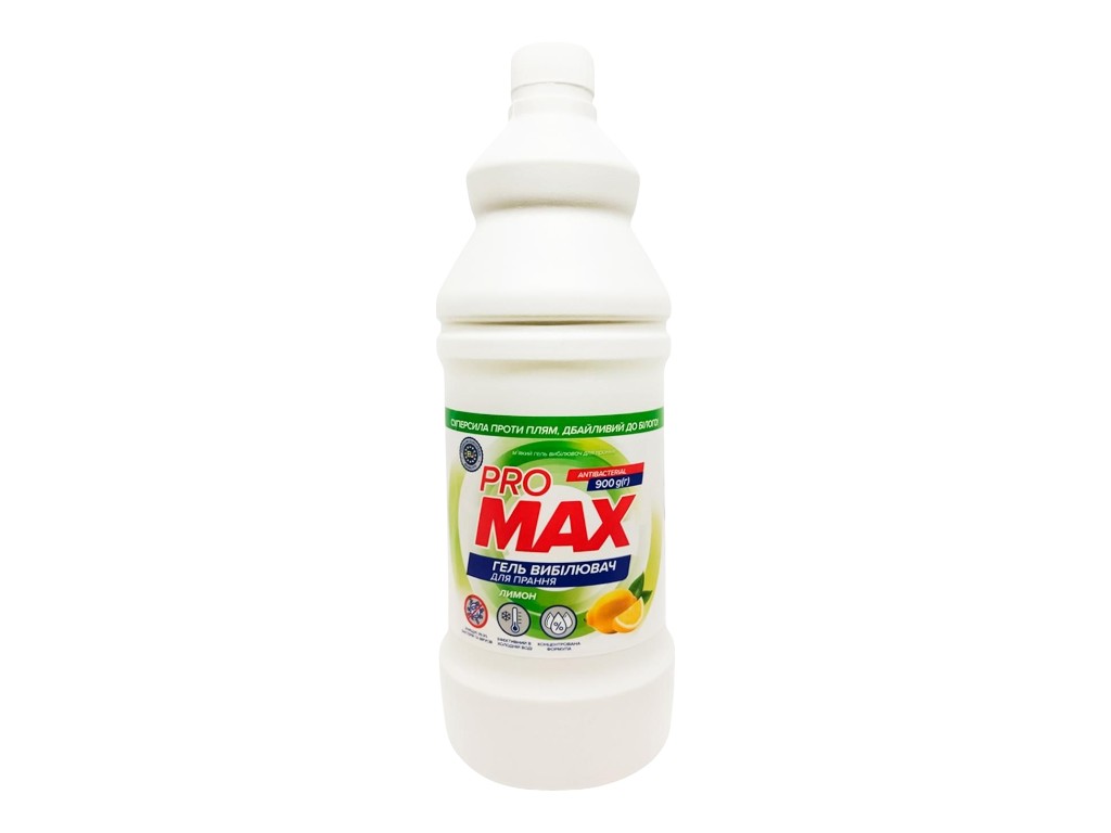 Отбеливатель ProMax Лимон, мягкий гель, 900 г