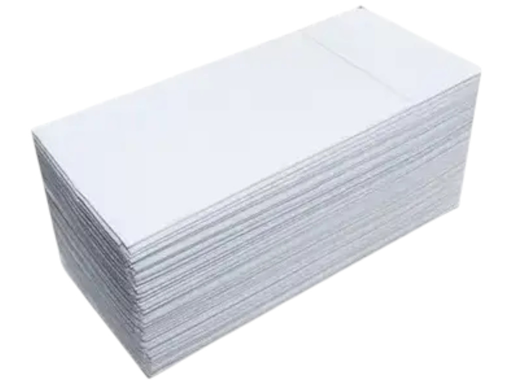 Серветки паперові Papero, 1/8, 200 аркушів, 330×330мм, колір білий