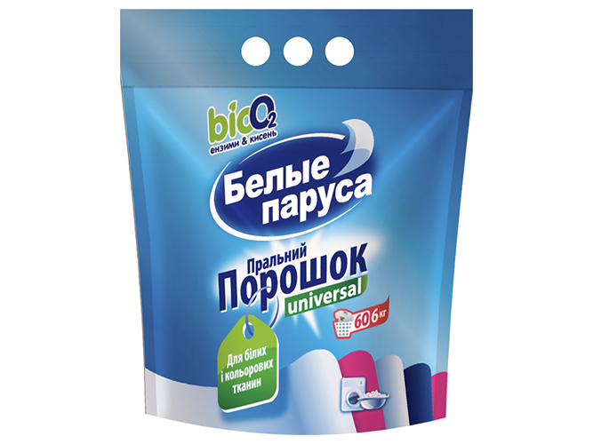 Порошок для стирки Белые паруса Universal 6кг