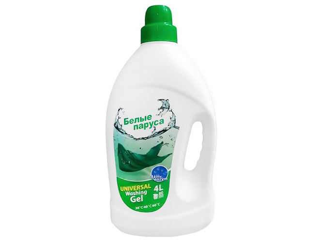 Рідкий засіб Белые паруса Washing Gel універсальний, 4л