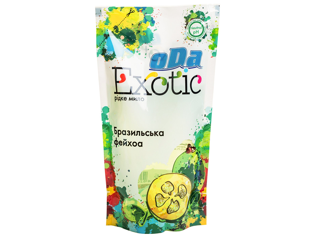 Мыло жидкое Oda Exotic White Бразильский фейхоа дойпак 300мл