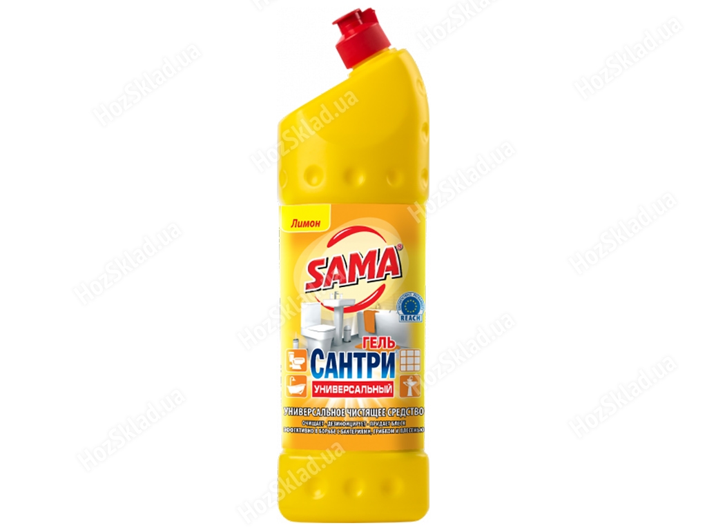 Универсальное чистящее средство SAMA Сантри гель Лимон 500мл