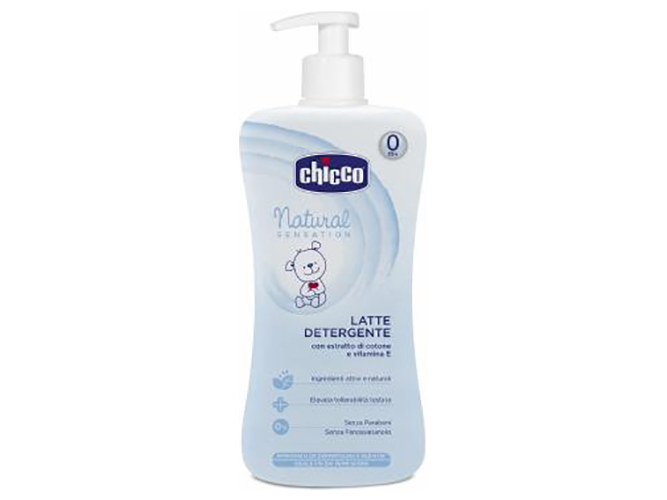 Молочко очищувальне дитяче Chicco Natural Sensation 300мл