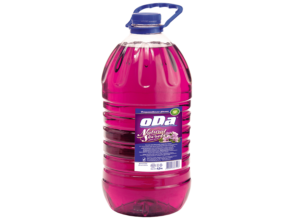 Мыло жидкое Oda Natural secrets Флорентийская фиалка бутылка 4,5л