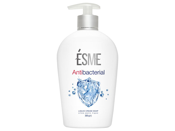 Крем-мыло жидкое для рук Esme Antibacterial с дозатором 300мл