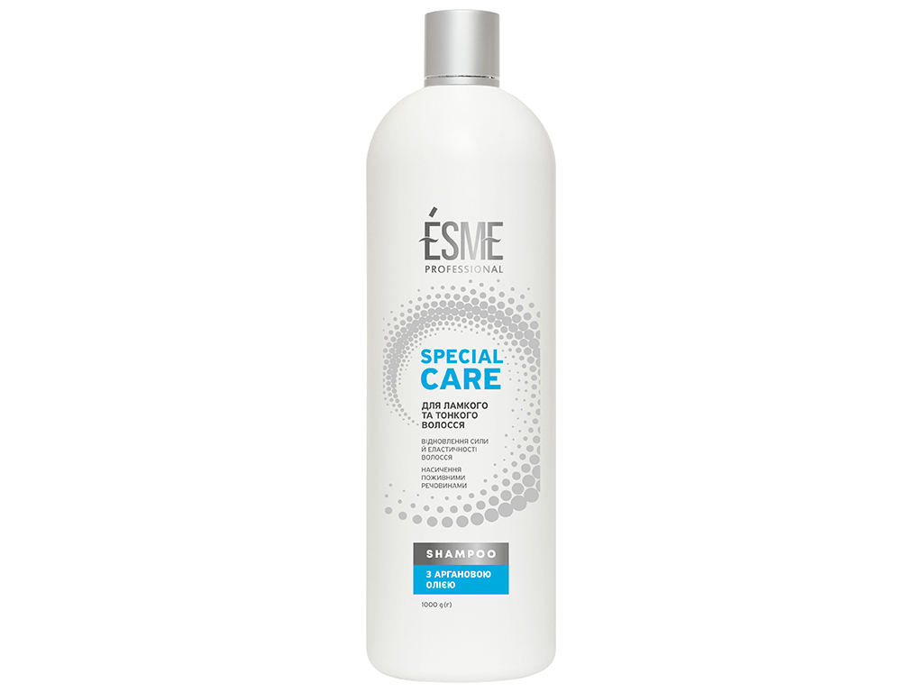 Шампунь для волос Esme Special Care с аргановым маслом, для ломких и тонких волос 1л