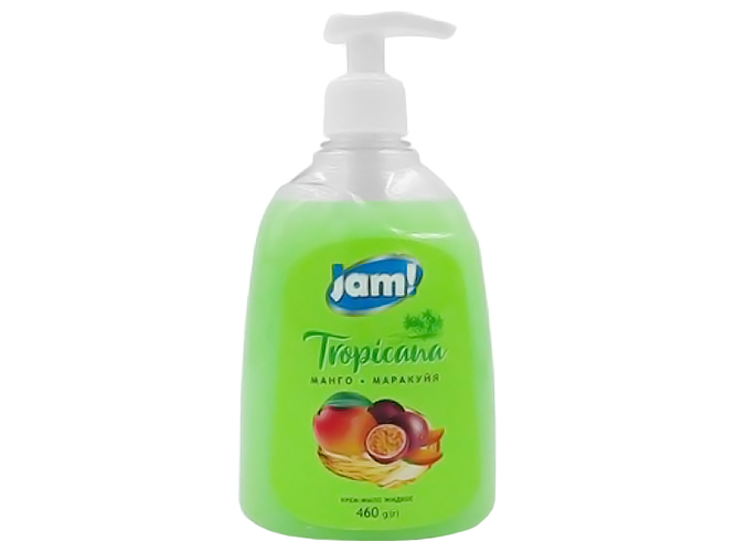 Крем-мыло жидкое для рук Jam! манго-маракуя 460мл