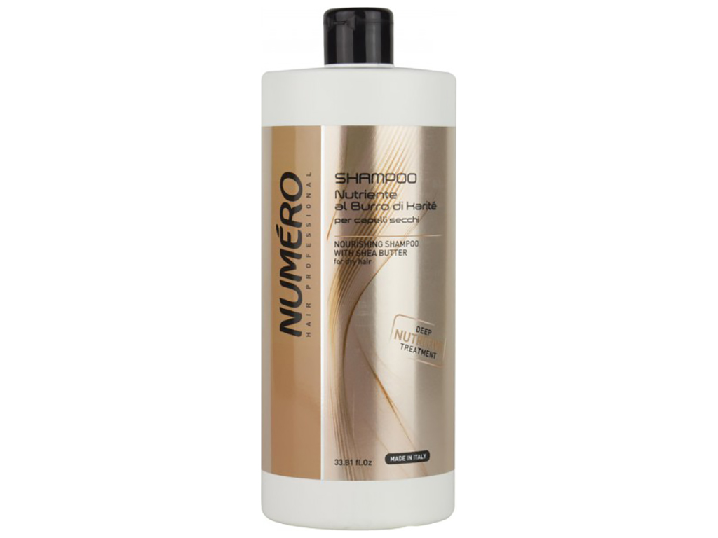 Шампунь для волосся Numero Живильний з оліями каріте та авокадо 1л
